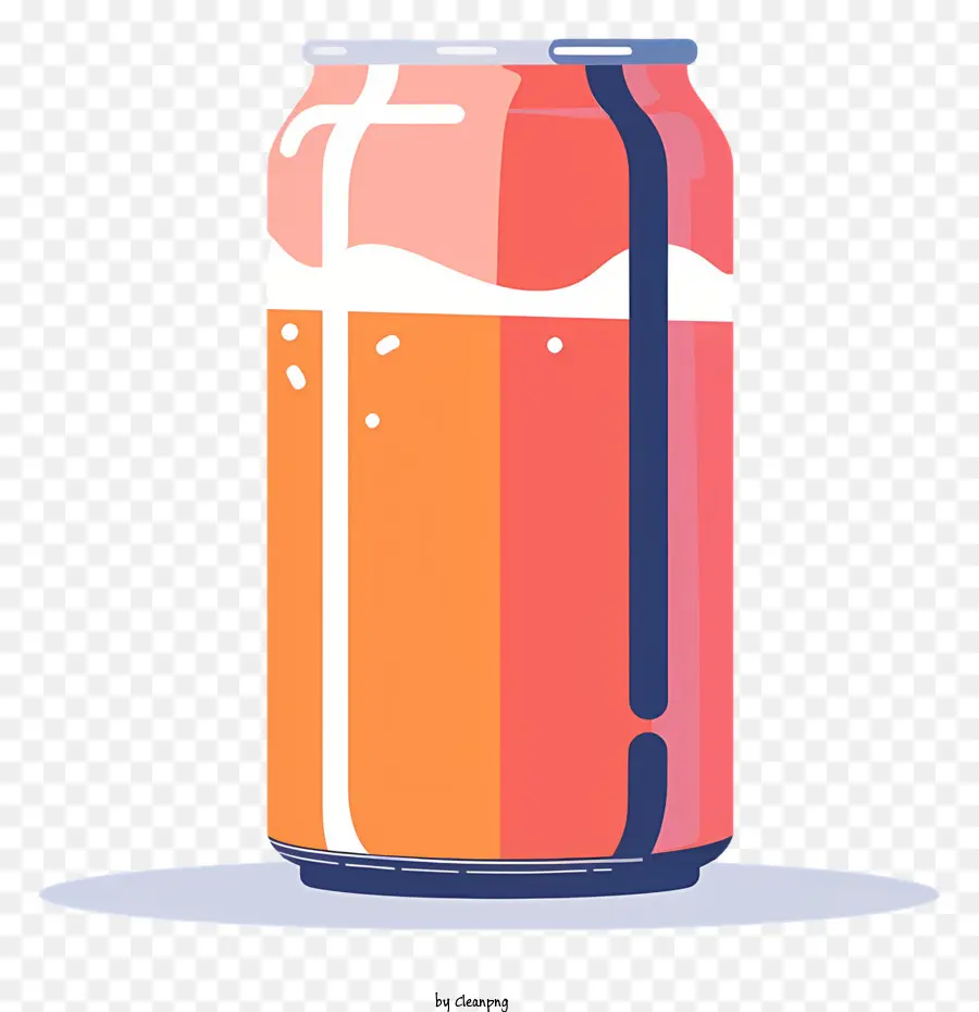 Canette De Bière，Soda à L'orange PNG