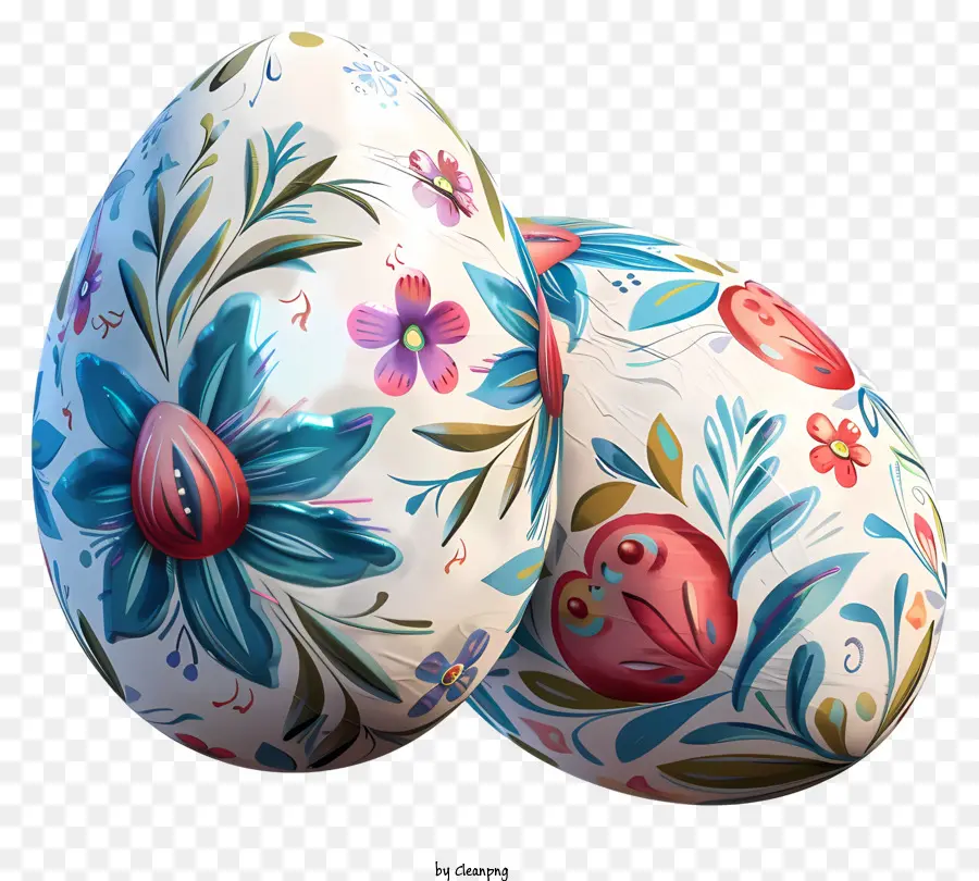Chasse Aux œufs De Pâques，Peinte à La Main Les Oeufs PNG