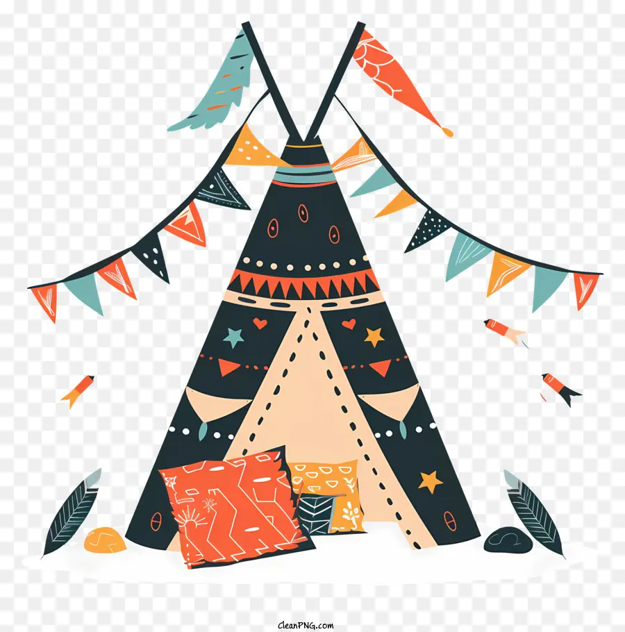 Tipi，Plumes PNG