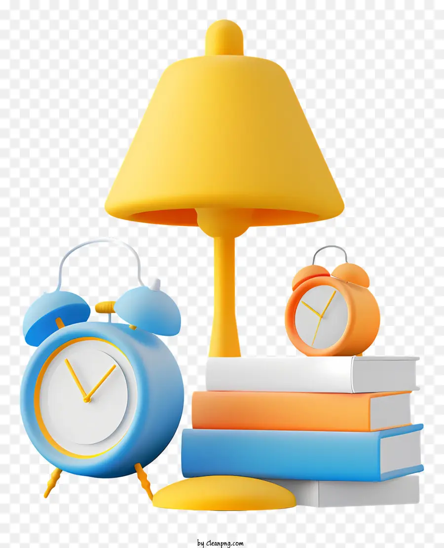 Lampe 3d Avec Des Livres，Lampe PNG