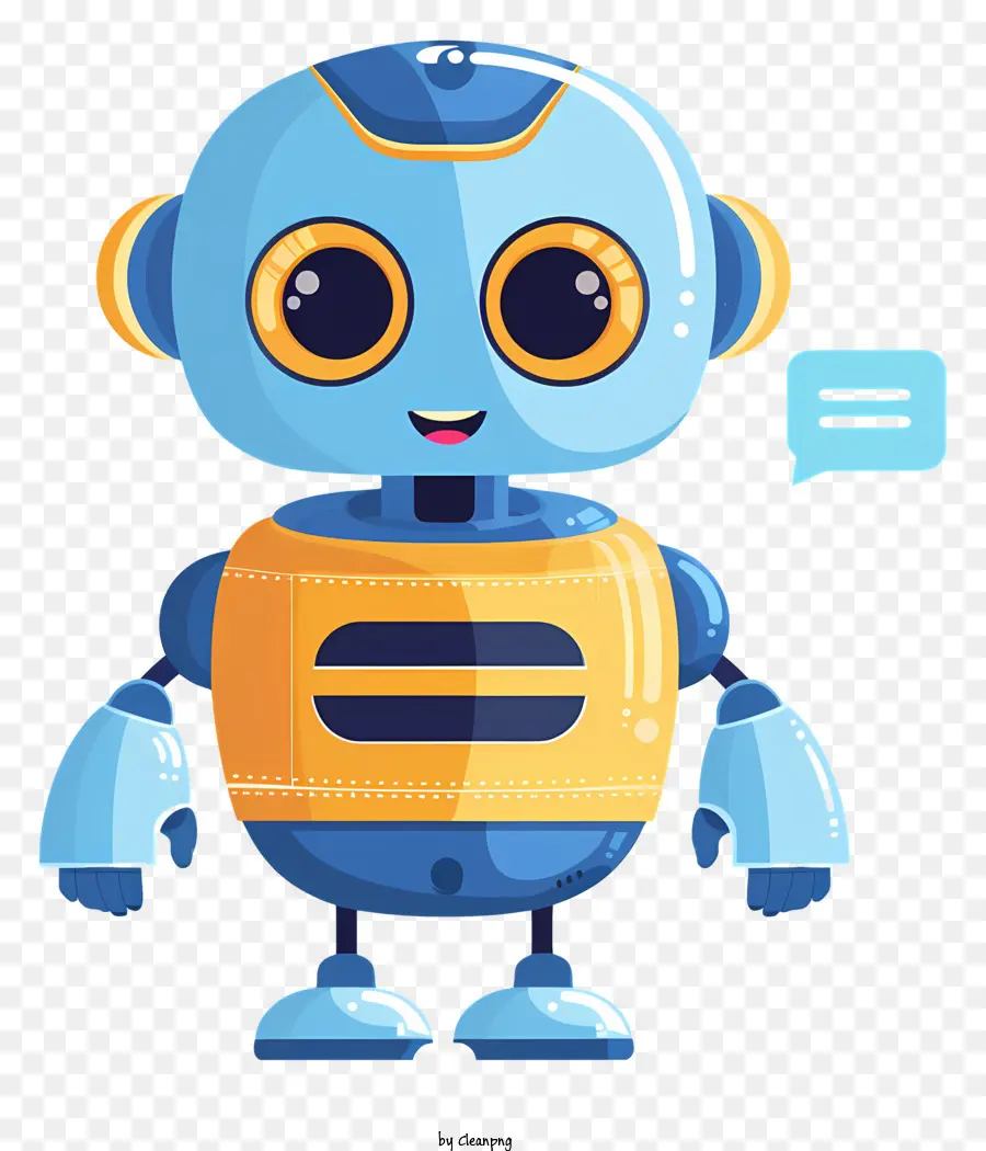 Chatbot Robot，Robot De Dessin Animé PNG