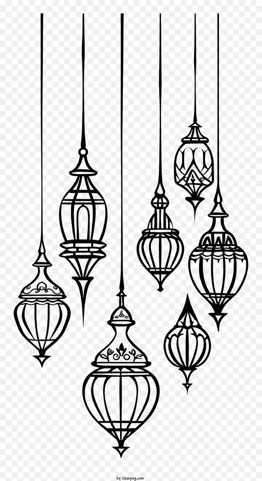 Islamique De La Lampe，Lustres PNG