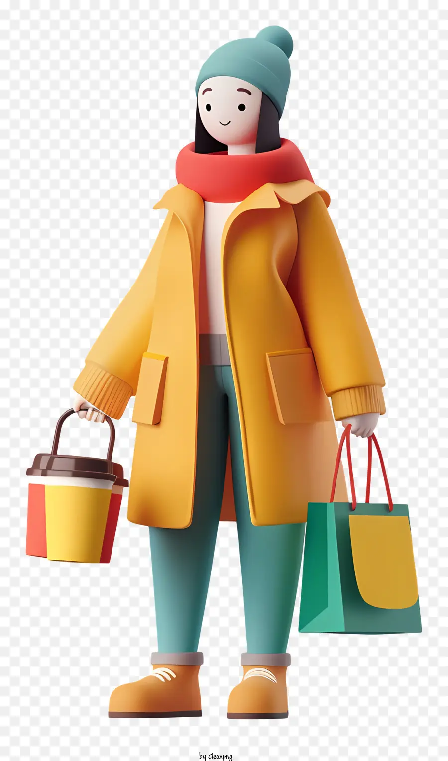 Femme 3d Shopping，Femme PNG