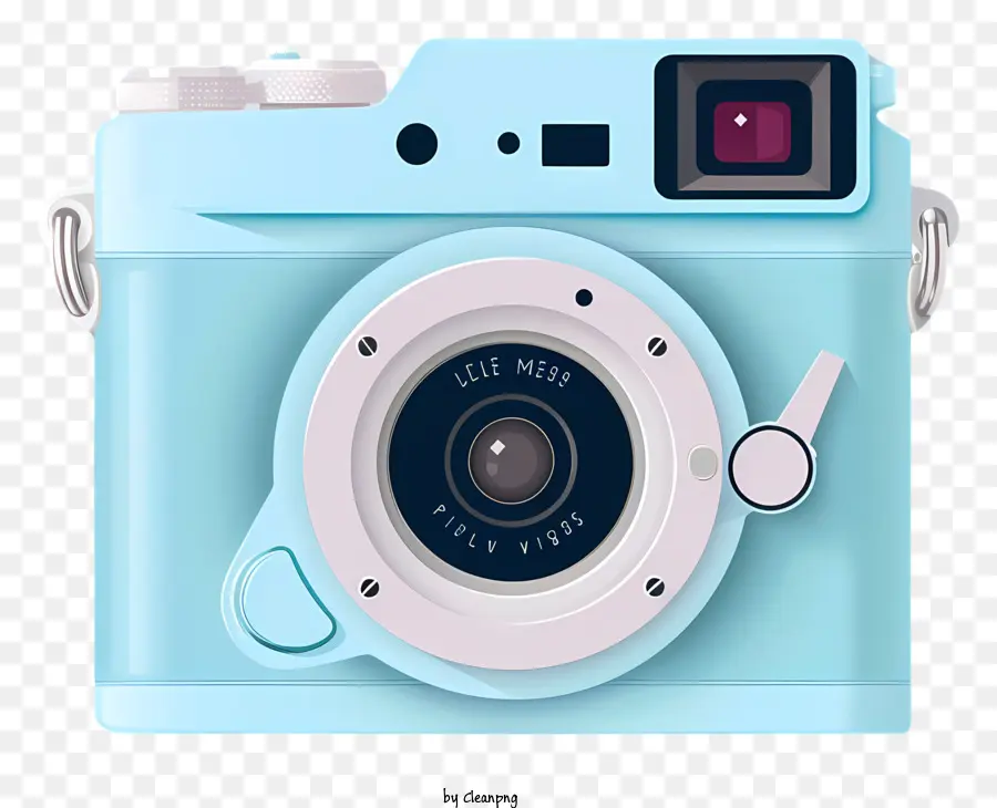 Caméra Instax Mini Blue，Photo Vintage PNG