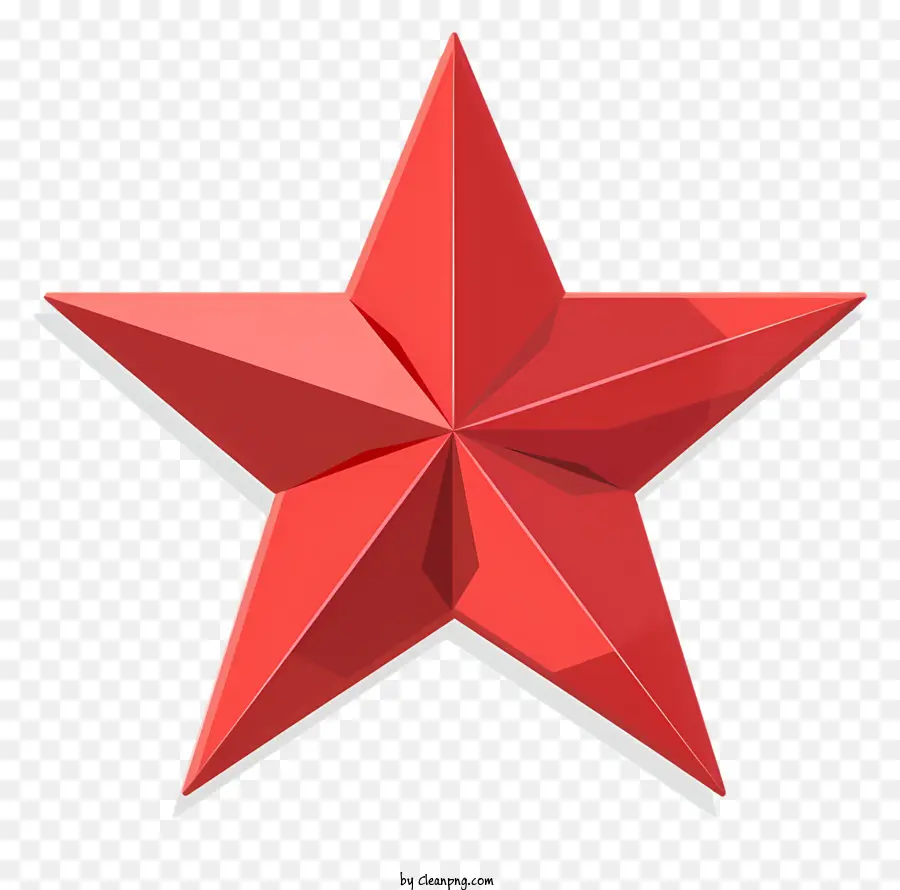 Étoile Rouge，Cinq Pointes PNG