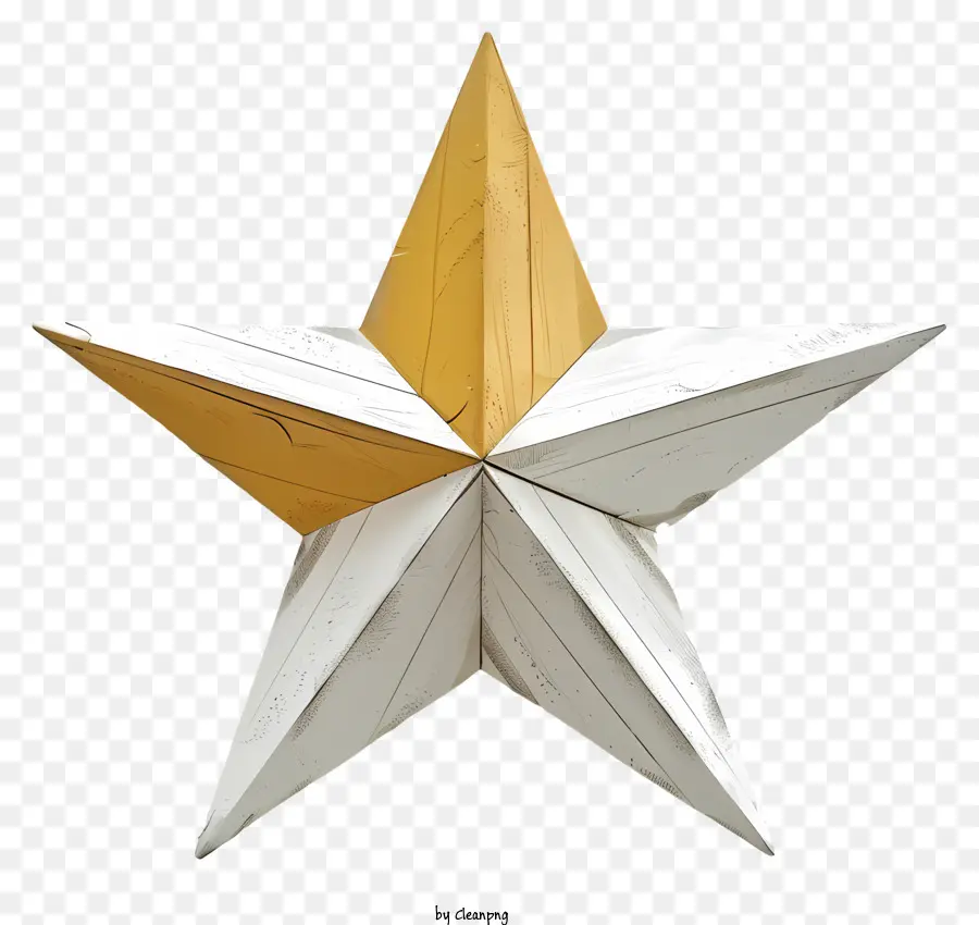 En Forme D'étoile，Le White Star PNG