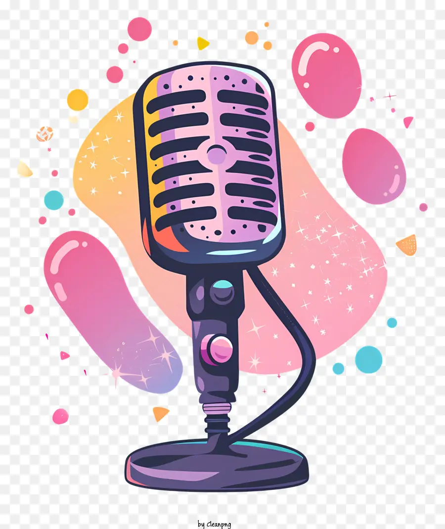 Microphone De Studio，Microphone Vintage PNG