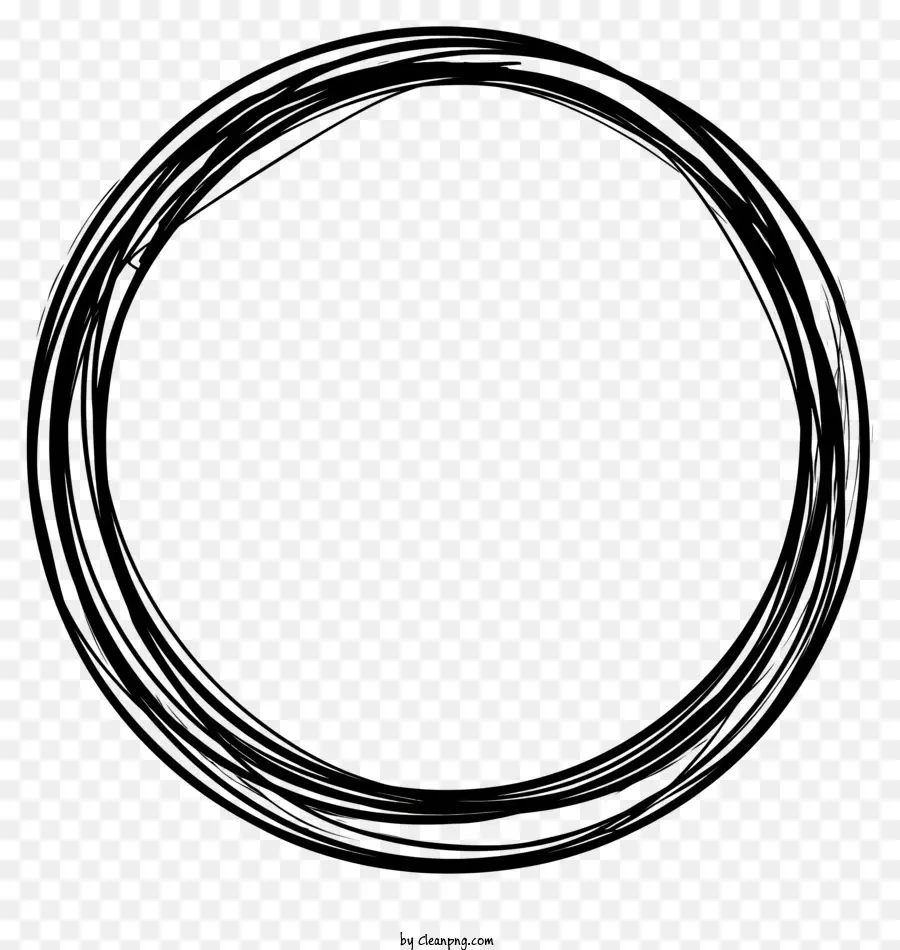 Cercle De Marqueur Noir，Cercle Noir PNG