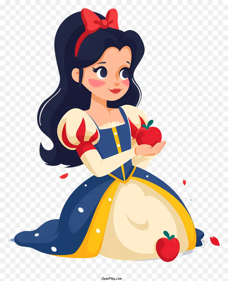 Blanche Neige，Fille PNG