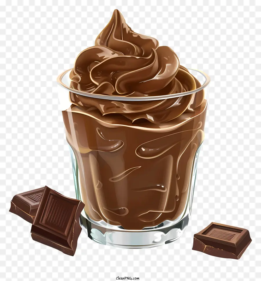 Journée Mousse Au Chocolat，Mousse Au Chocolat PNG