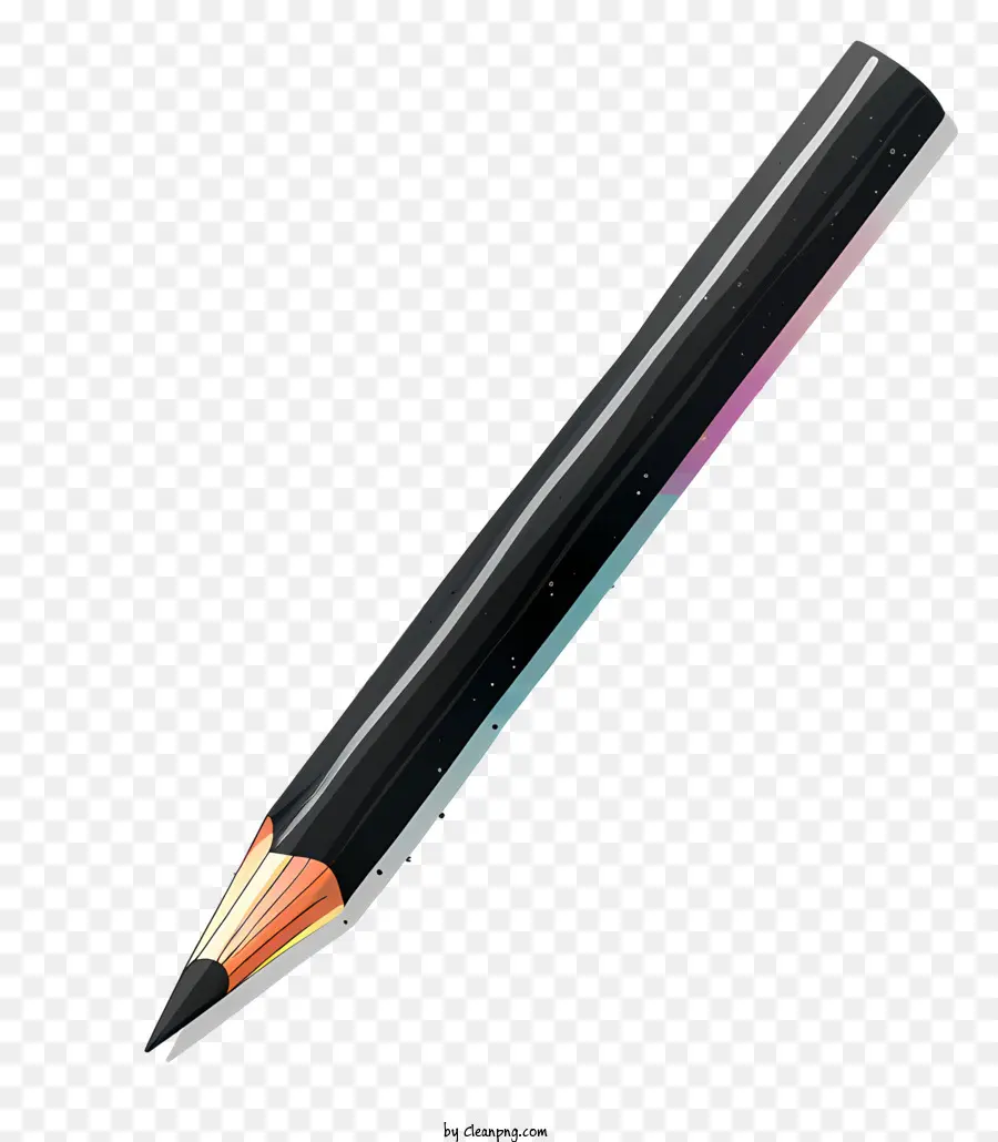 Crayon Noir，Crayon PNG