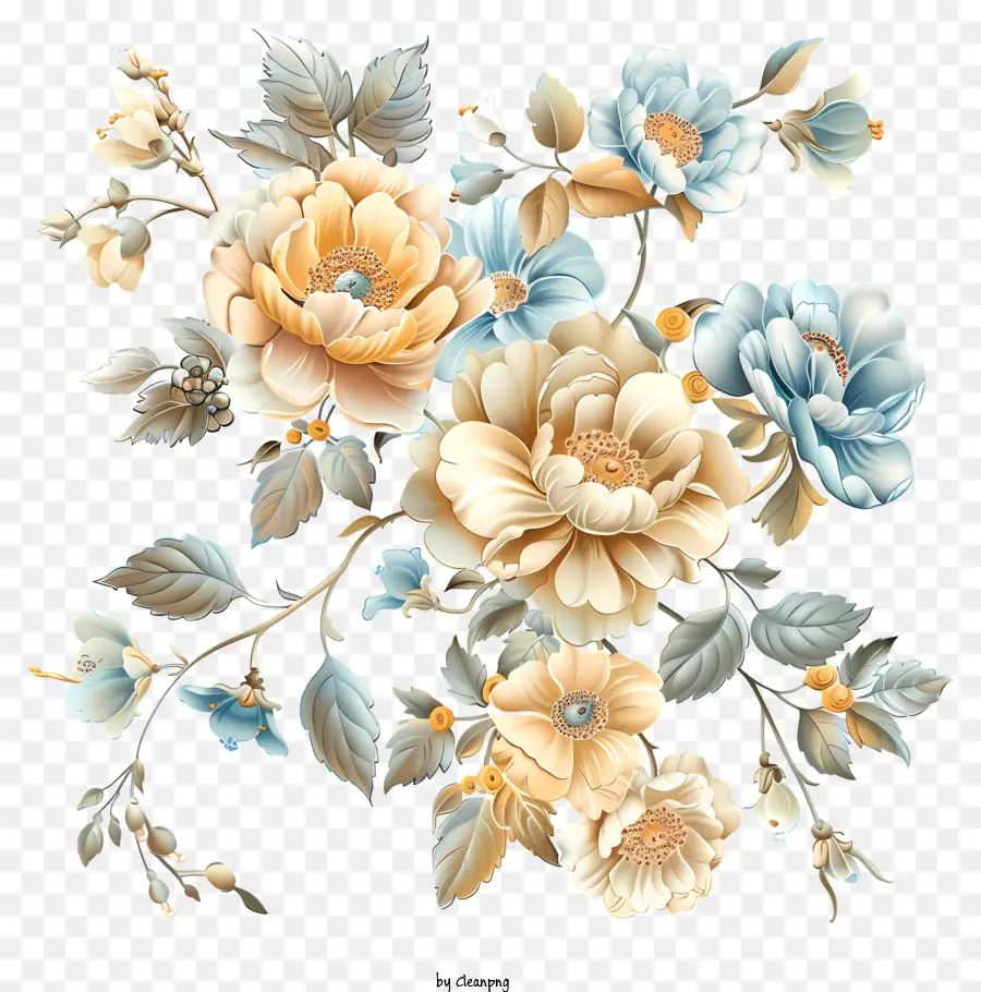 Flores，Bouquet De Fleurs PNG
