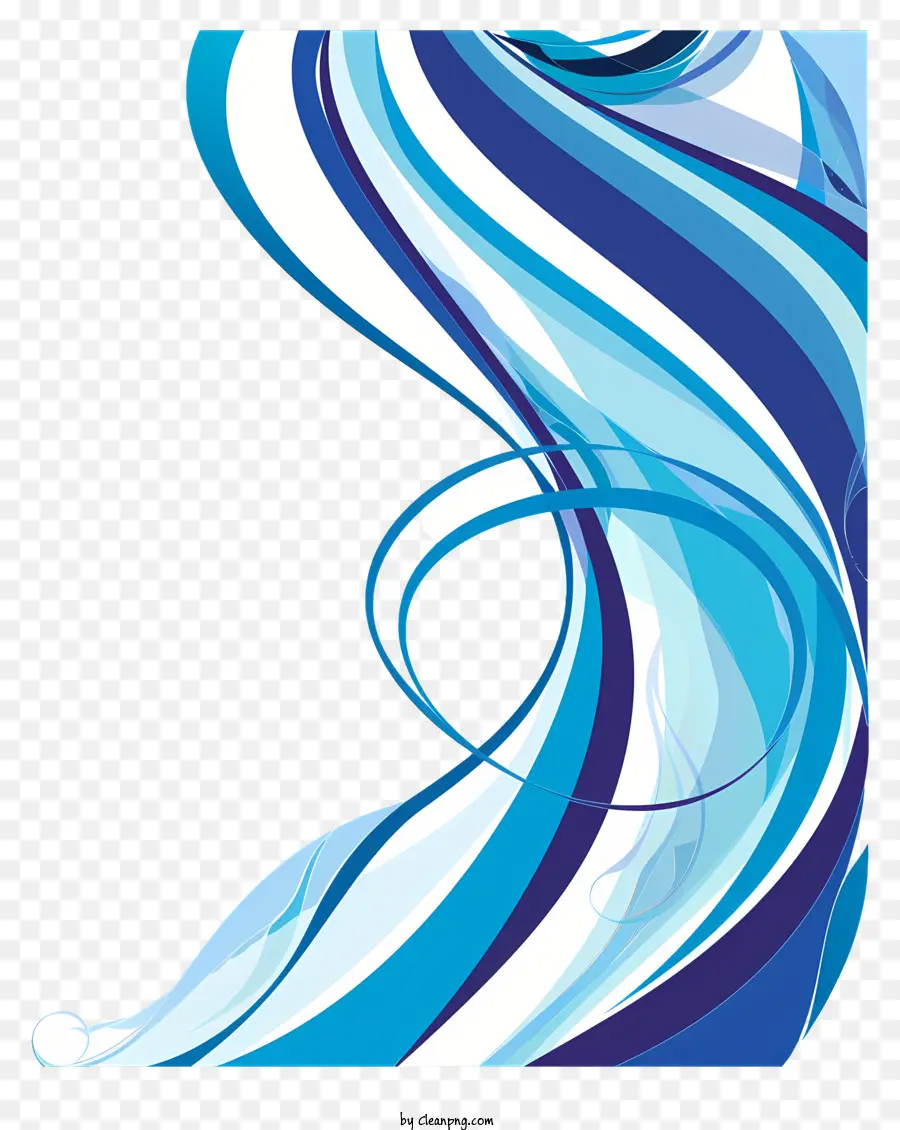 Borde à Arc Bleu，Blue Wave PNG