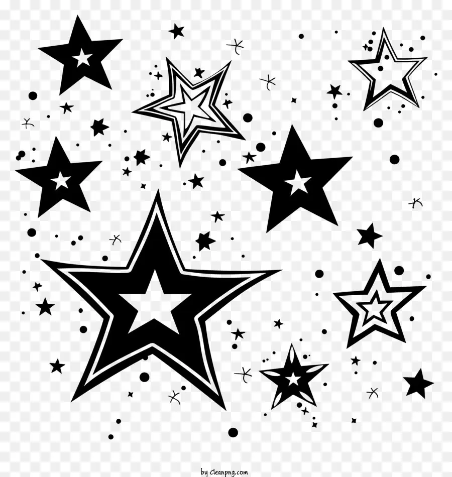 Les étoiles，Ciel étoilé PNG