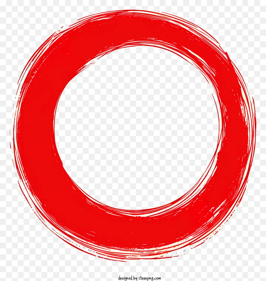 Marqueur Rouge Cercle，De La Peinture Rouge PNG