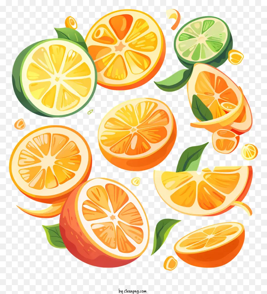 Jour De La Vitamine C，Tranches D'orange PNG
