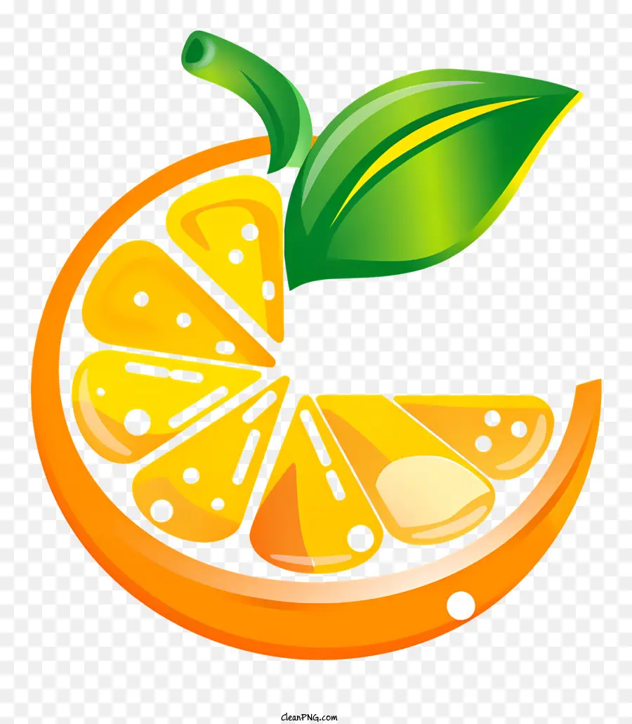 Journée De Vitamine C，Tranche D'orange PNG