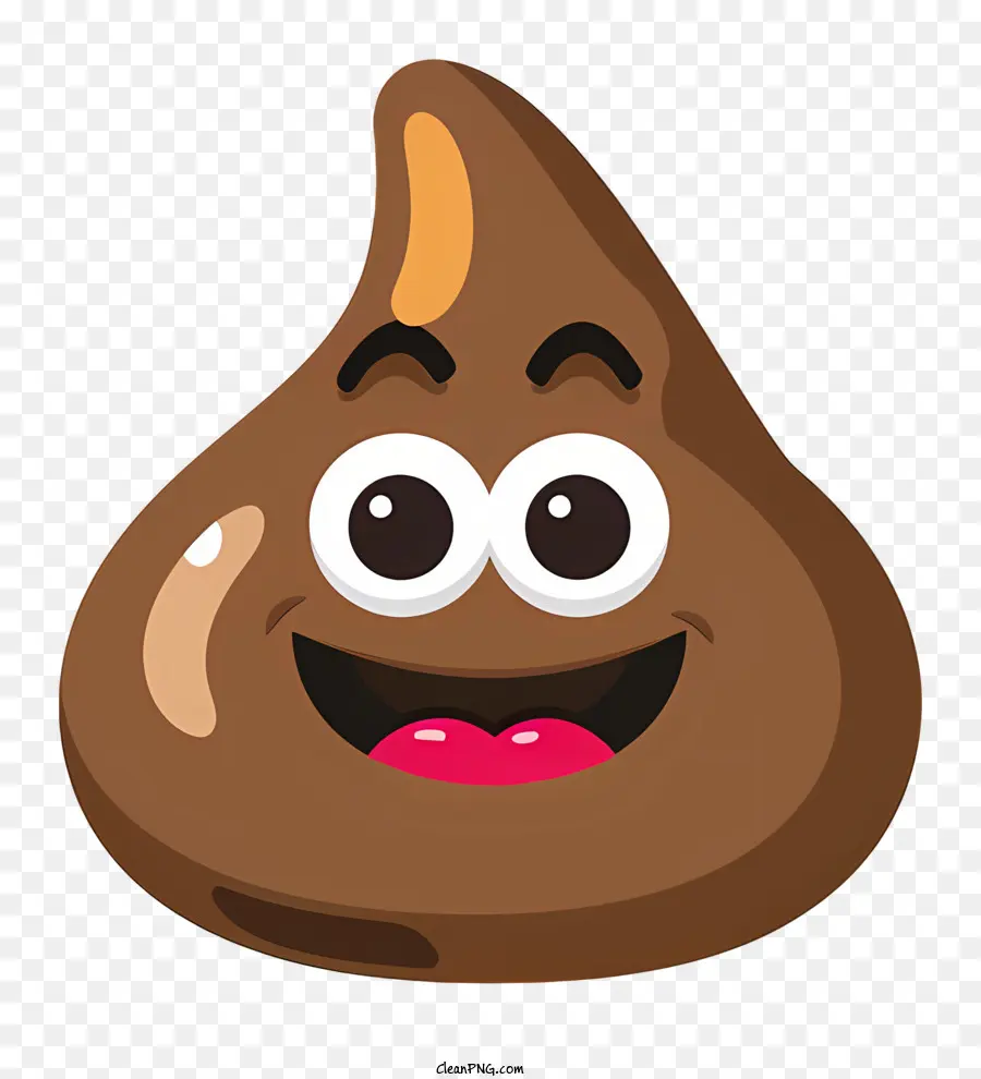 Merde Emoji，Chocolat Coeur PNG