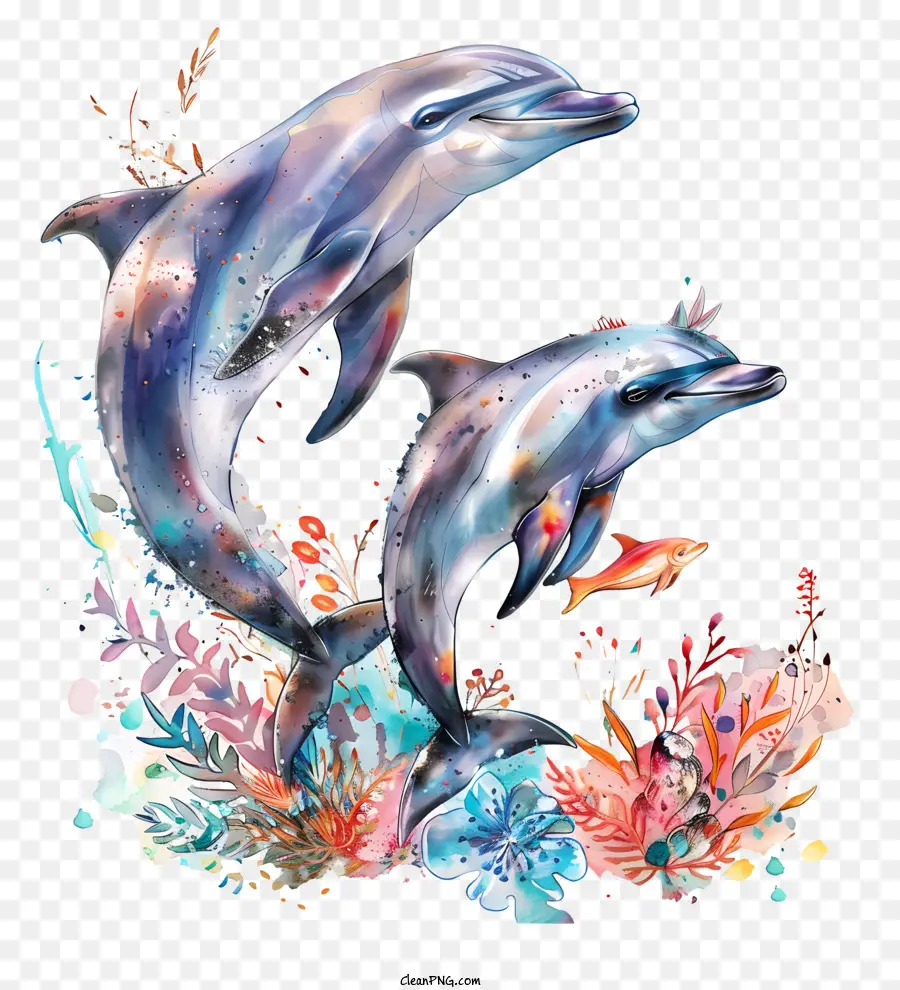 Jour De Dauphin，Les Dauphins PNG