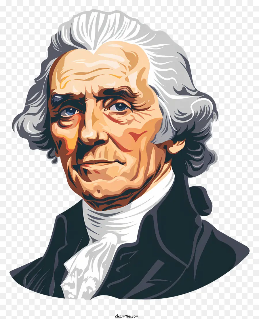 Thomas Jefferson，Pères Fondateurs PNG