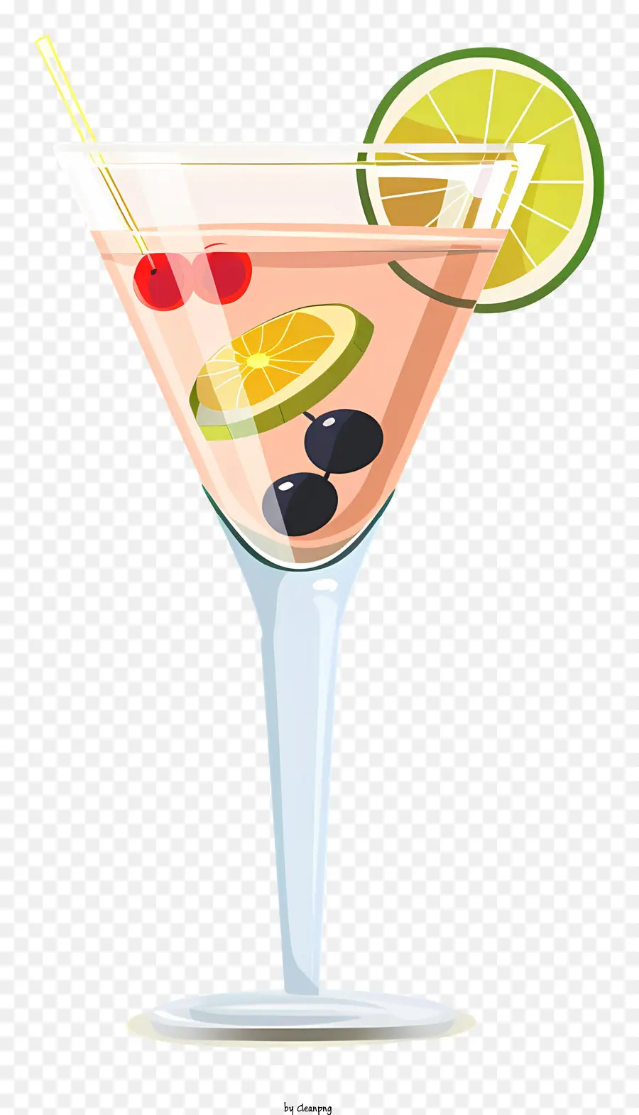 Cocktail Martini，Rose Cocktail PNG
