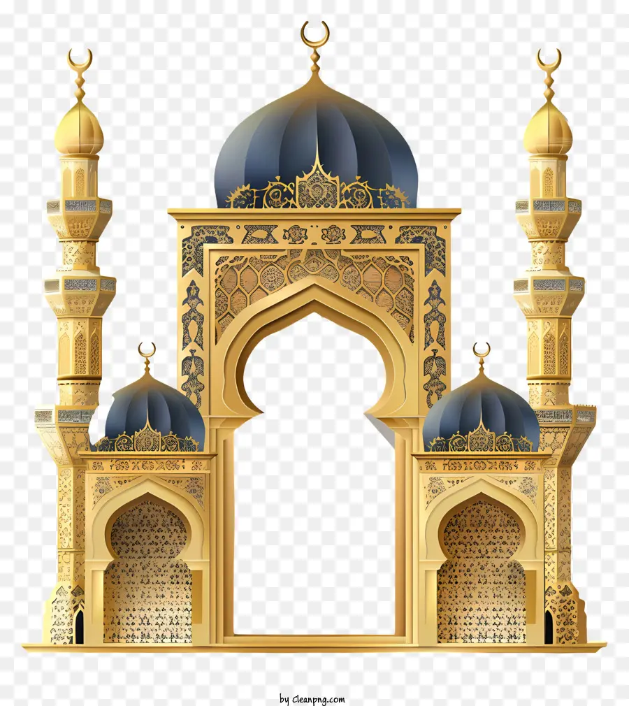 Islamique Cadre，L'architecture Islamique PNG