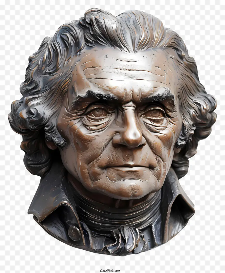 Thomas Jefferson，Sculpture Militaire PNG