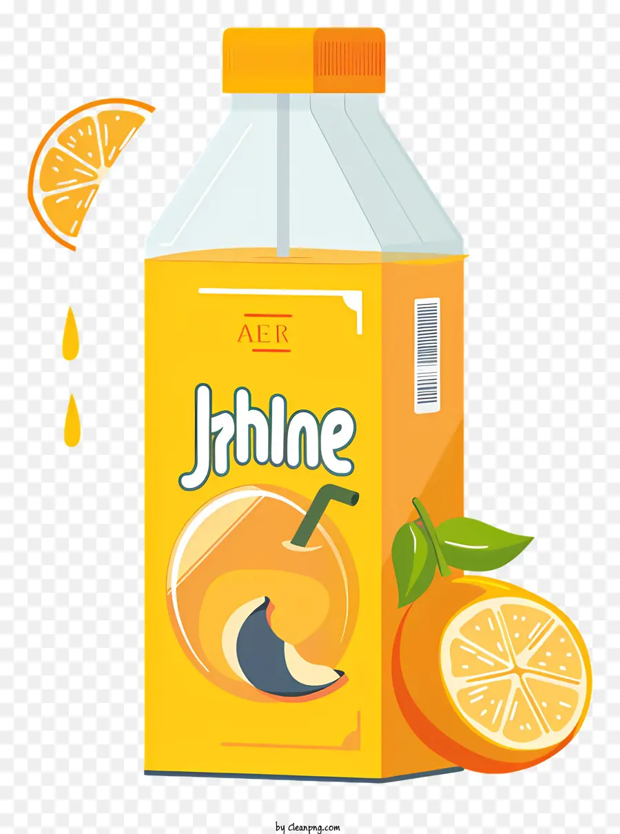Carton De Jus，Jus D'orange PNG