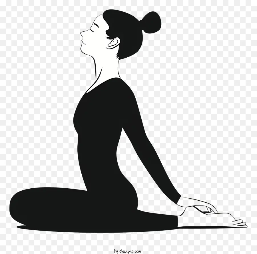 Femme Faisant Du Yoga，Yoga PNG