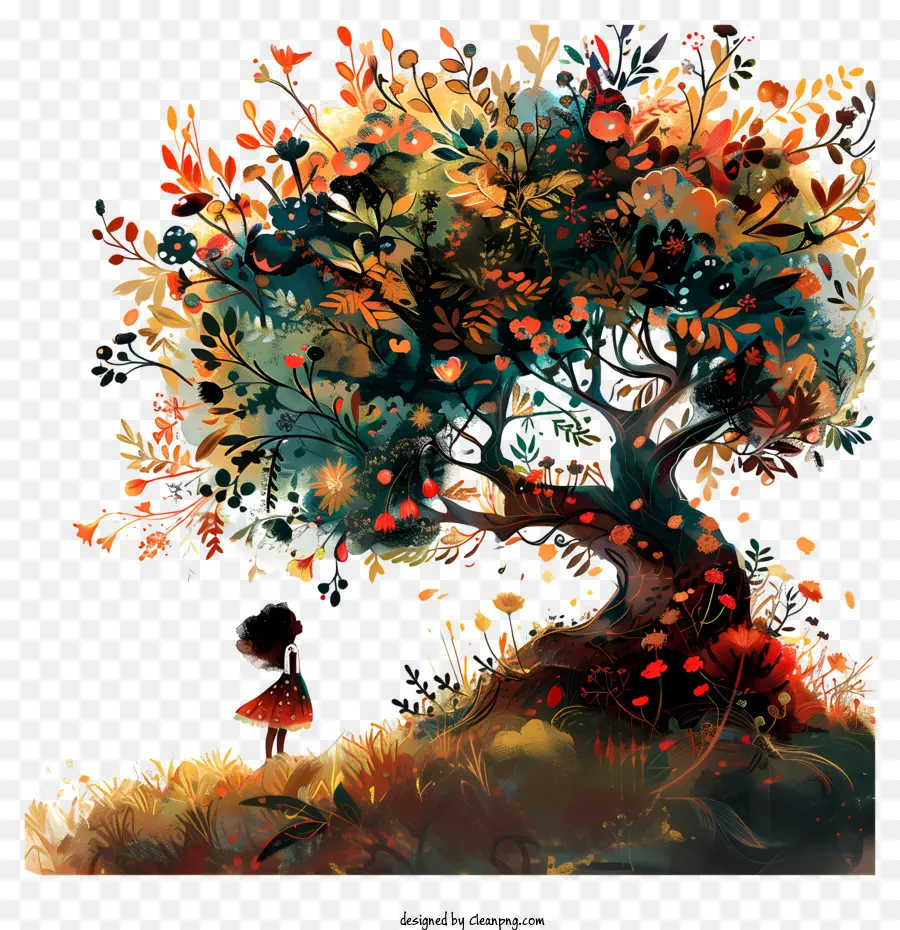 La Journée De L'arbre，L'automne PNG