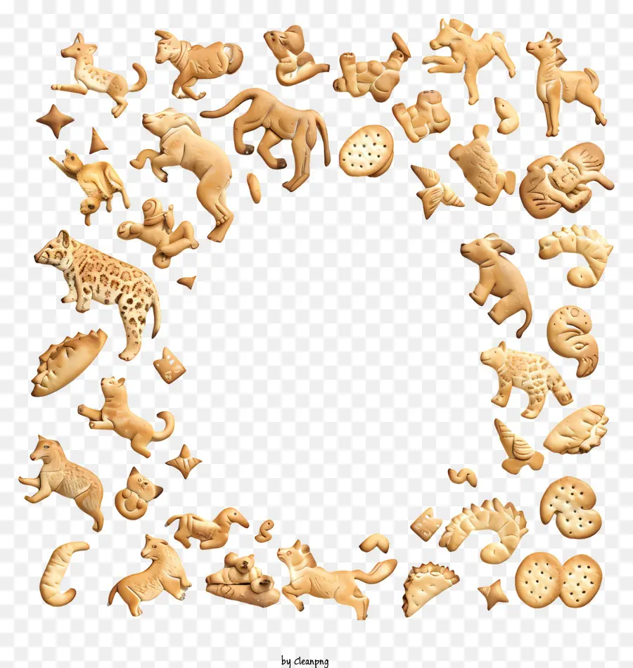 Journée Des Crackers Animaux，Formes D'animaux PNG