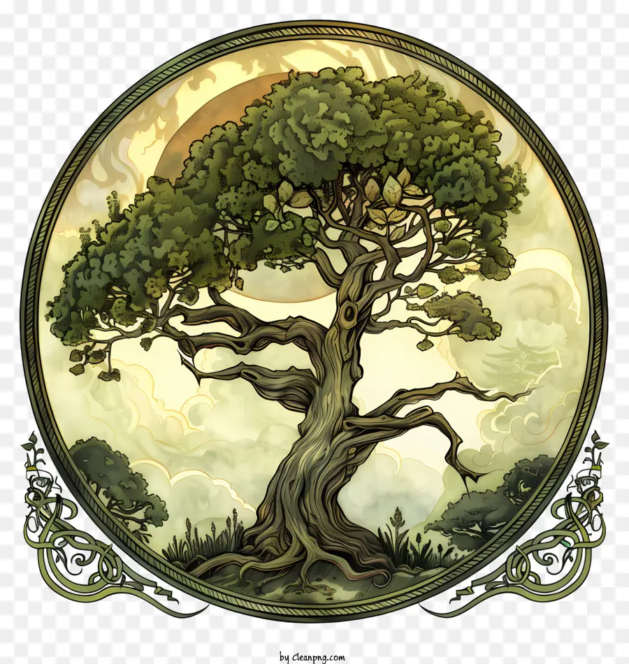 La Journée De L'arbre，Vieil Arbre PNG