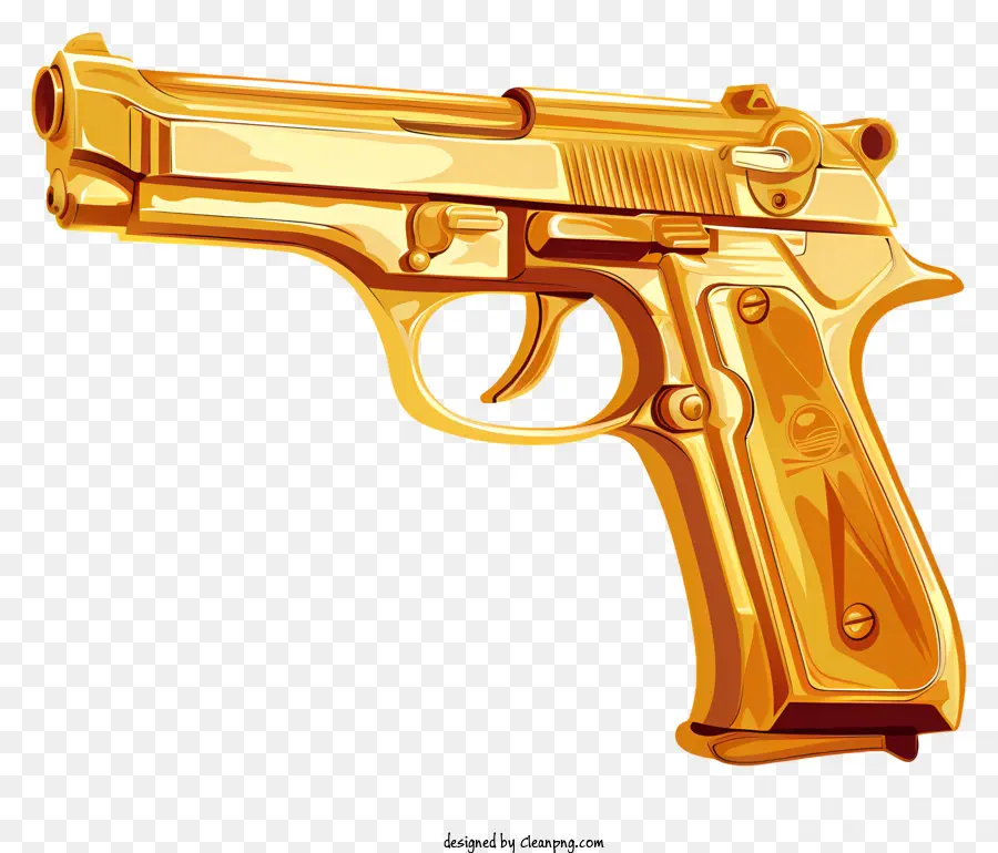 Pistolet D'or，De Luxe PNG