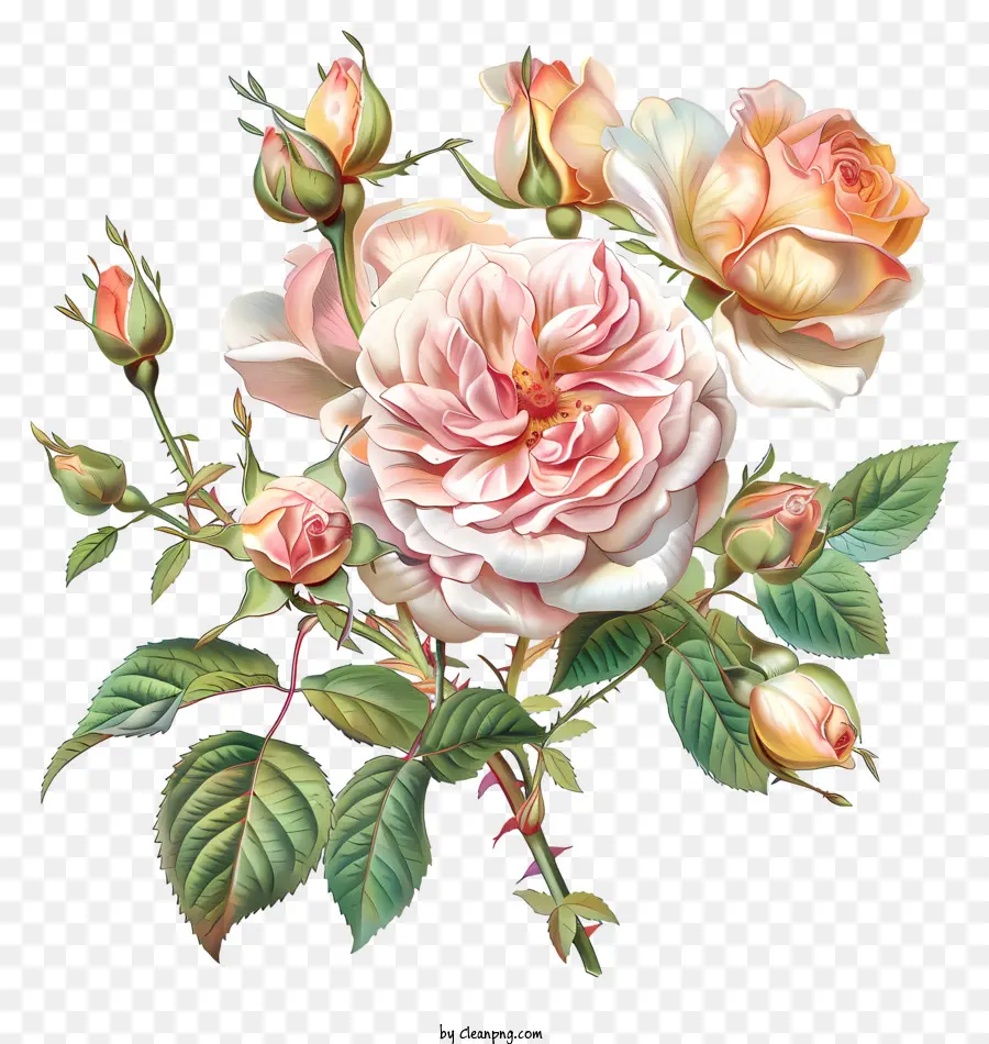 Paix Rose，Les Roses Roses PNG