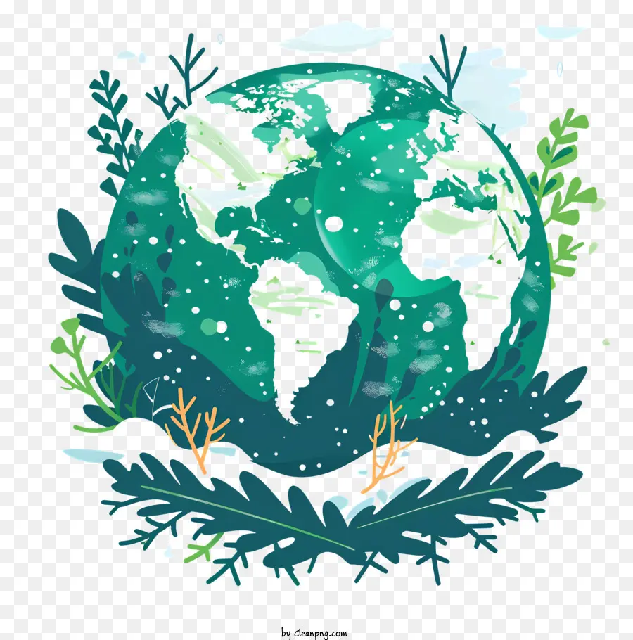 Vert De Terre，Planète Verte PNG