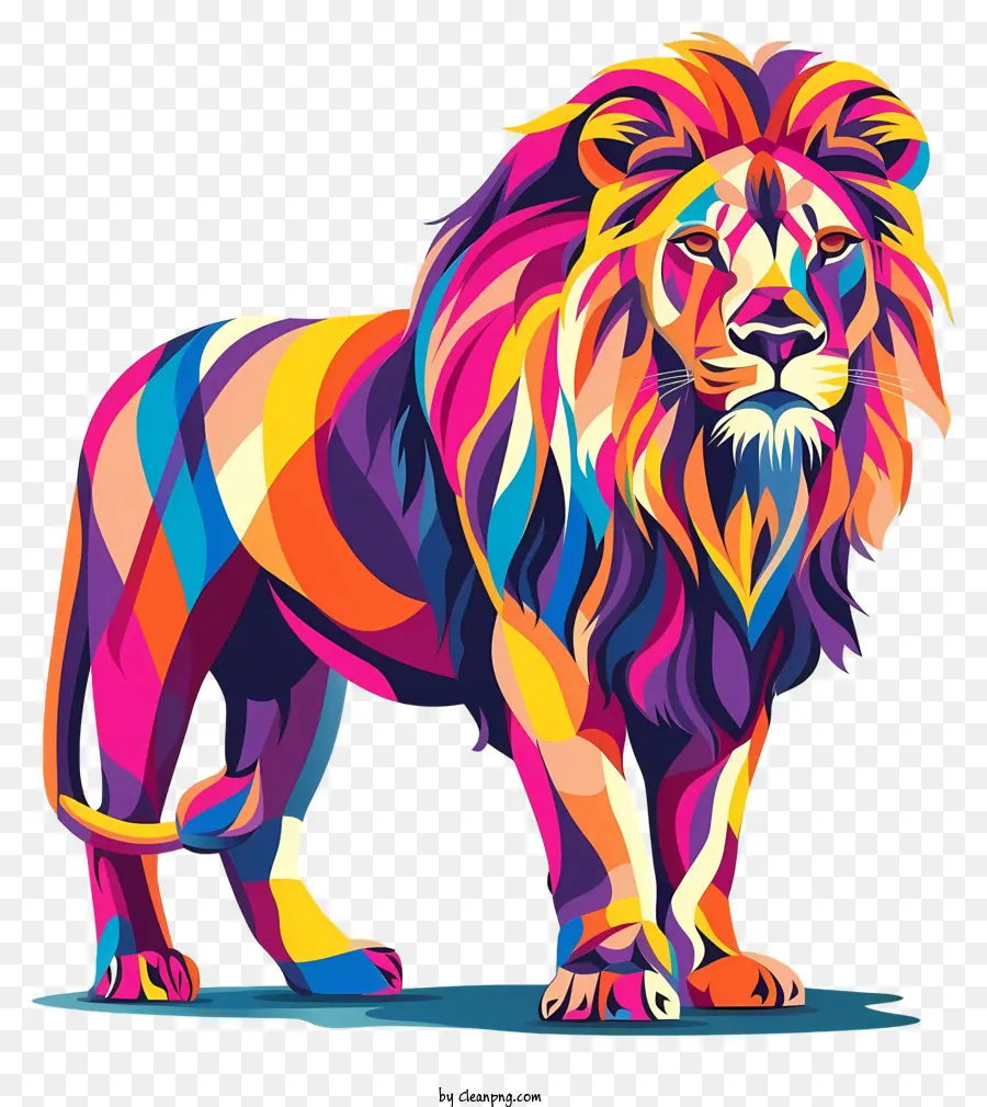 Lion，Lion Peinture PNG