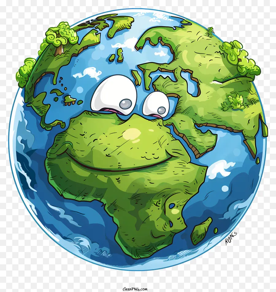 Le Jour De La Terre，Dessin Animé PNG