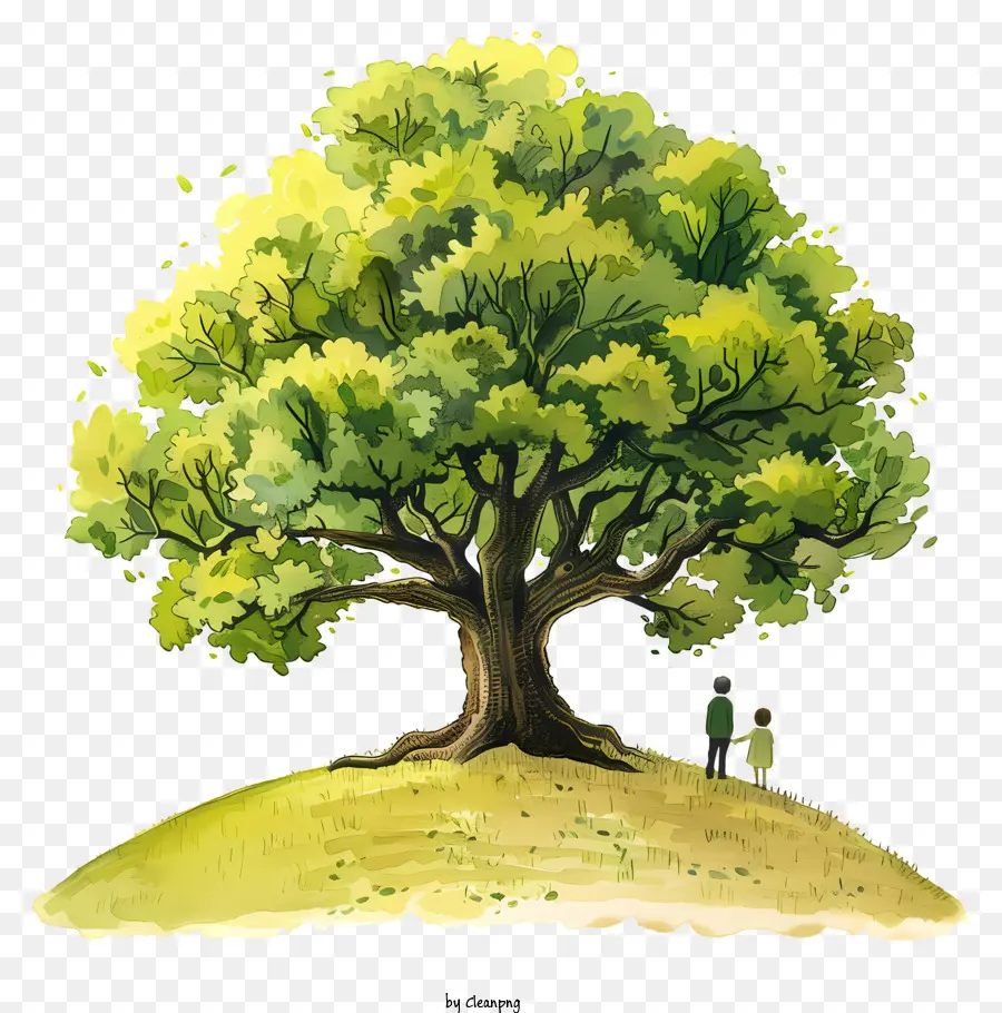 La Journée De L'arbre，Chêne PNG