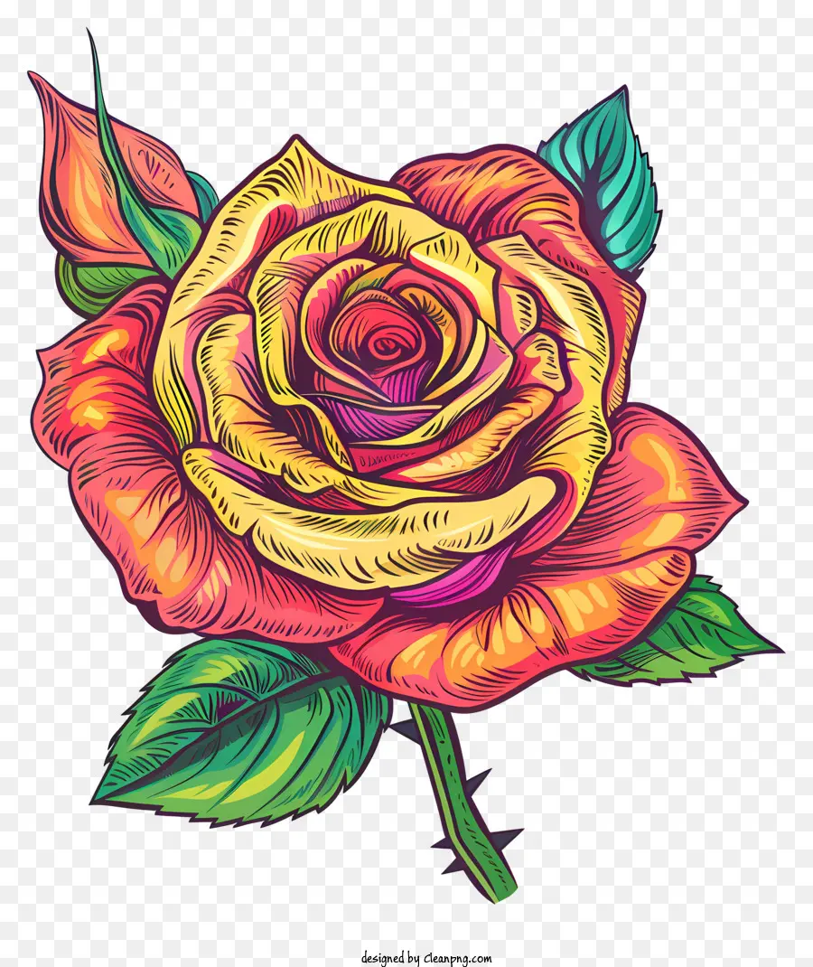 Paix Rose，Rose Rouge PNG