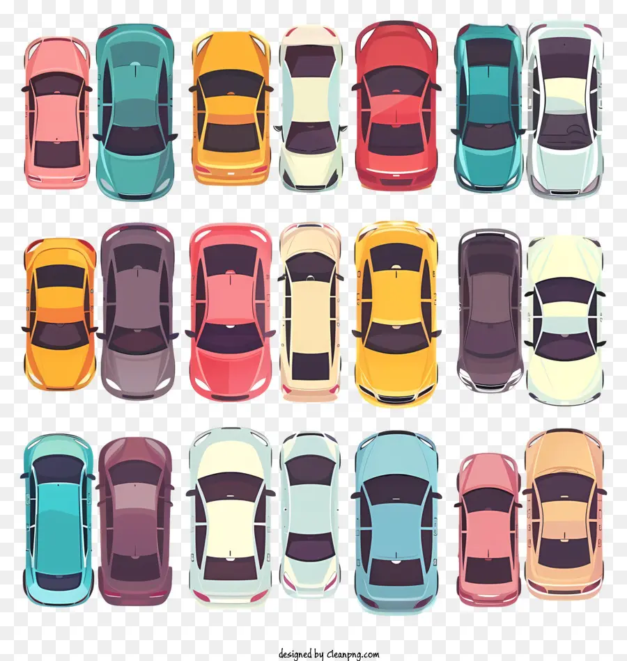 Parking，Voitures PNG