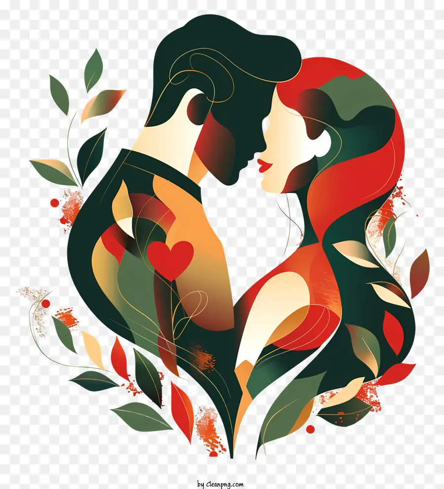Les Amoureux De La Journée，Romantique Embrasser PNG