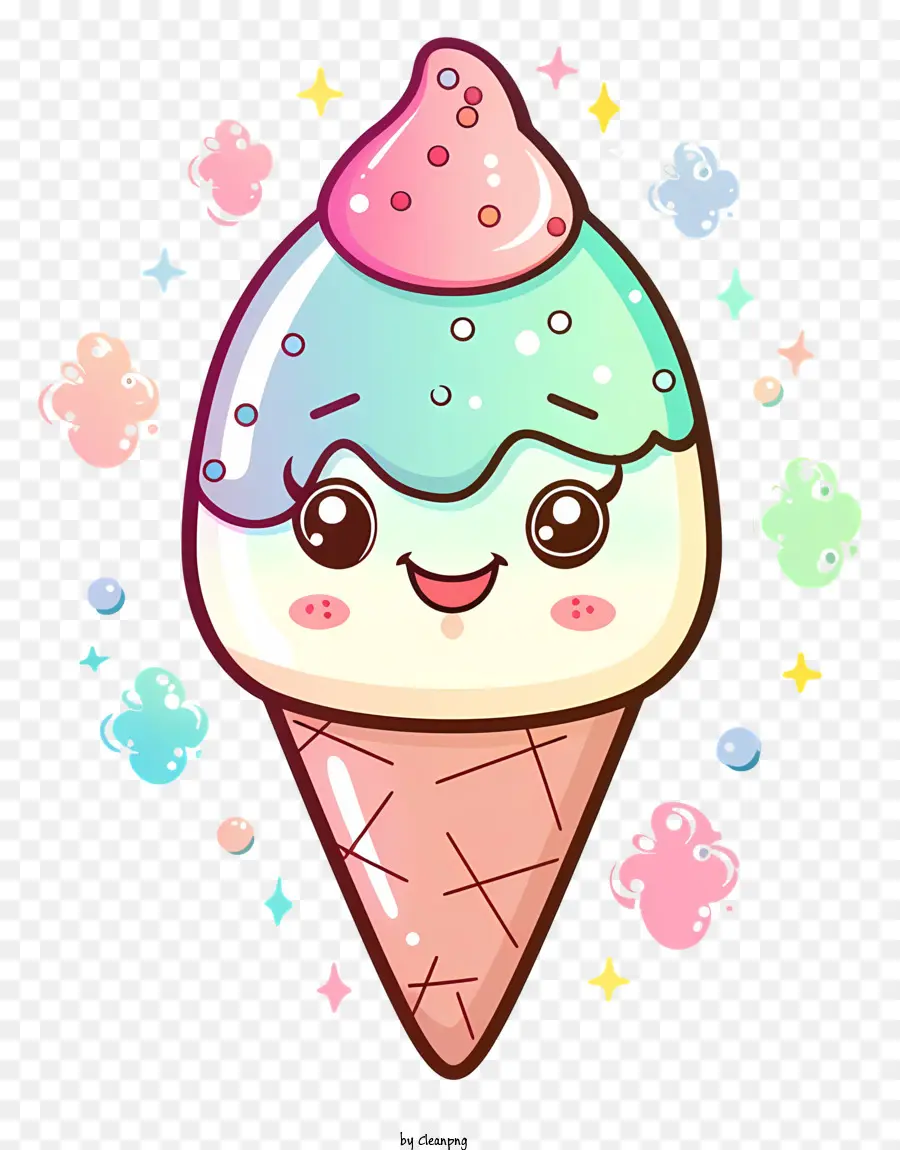 Kawaii，Glace PNG