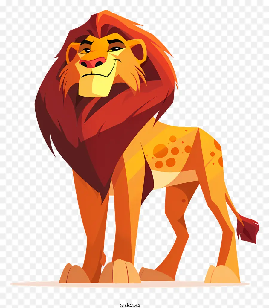 Roi Lion，Dessin Animé Lion PNG
