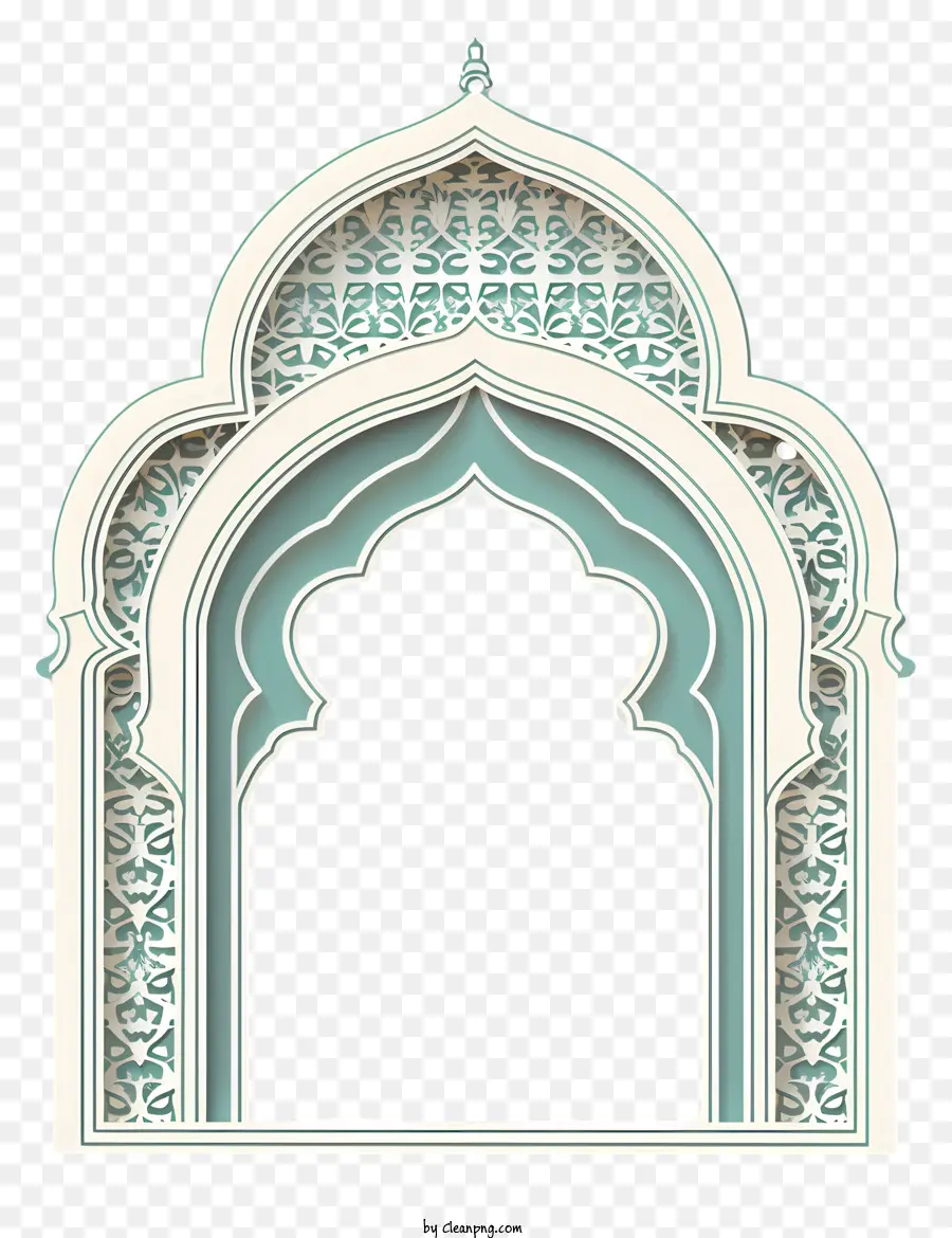 Islamique Cadre，Arche Décorative PNG