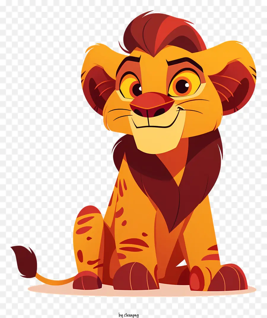 Roi Lion，Lion De Bande Dessinée PNG