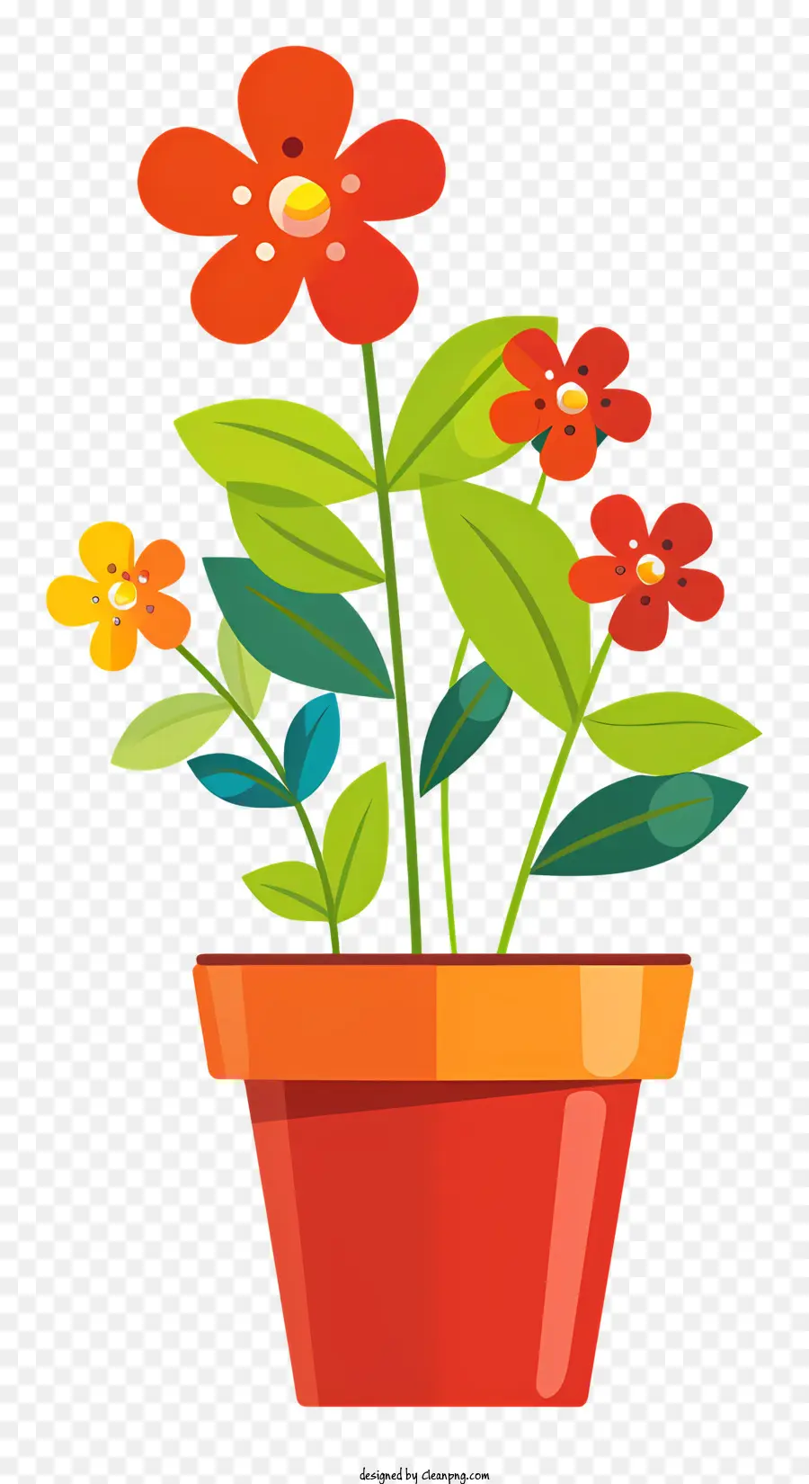 Flowerpot，Pot De Fleurs PNG