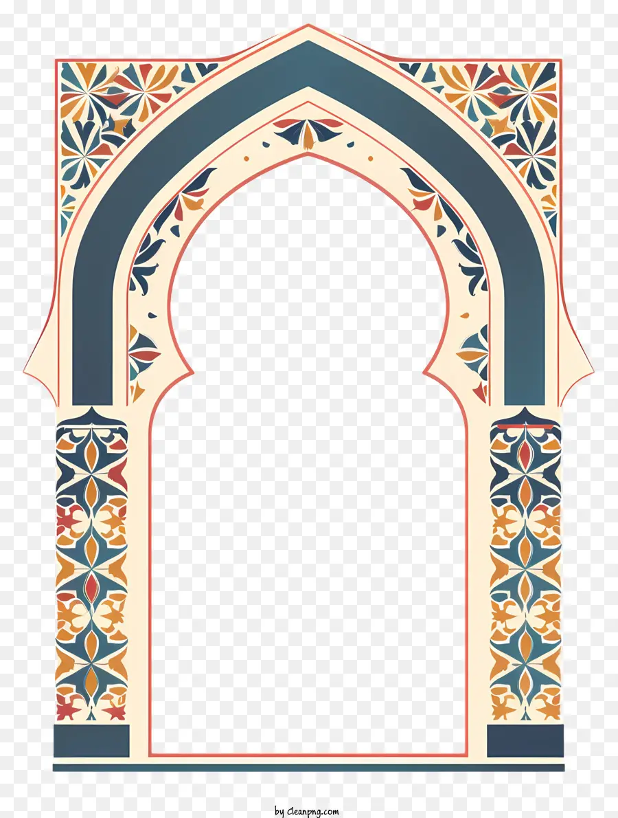 Islamique Cadre，Arche Décorative PNG