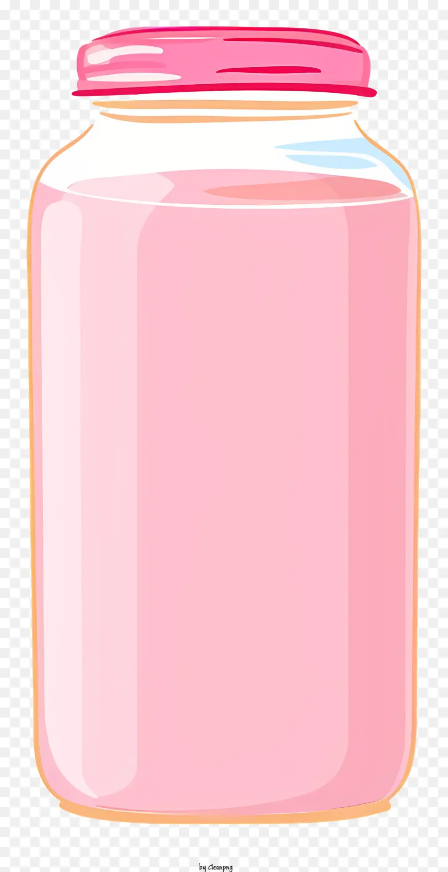 Bouteille De Lait，Rose Liquide PNG