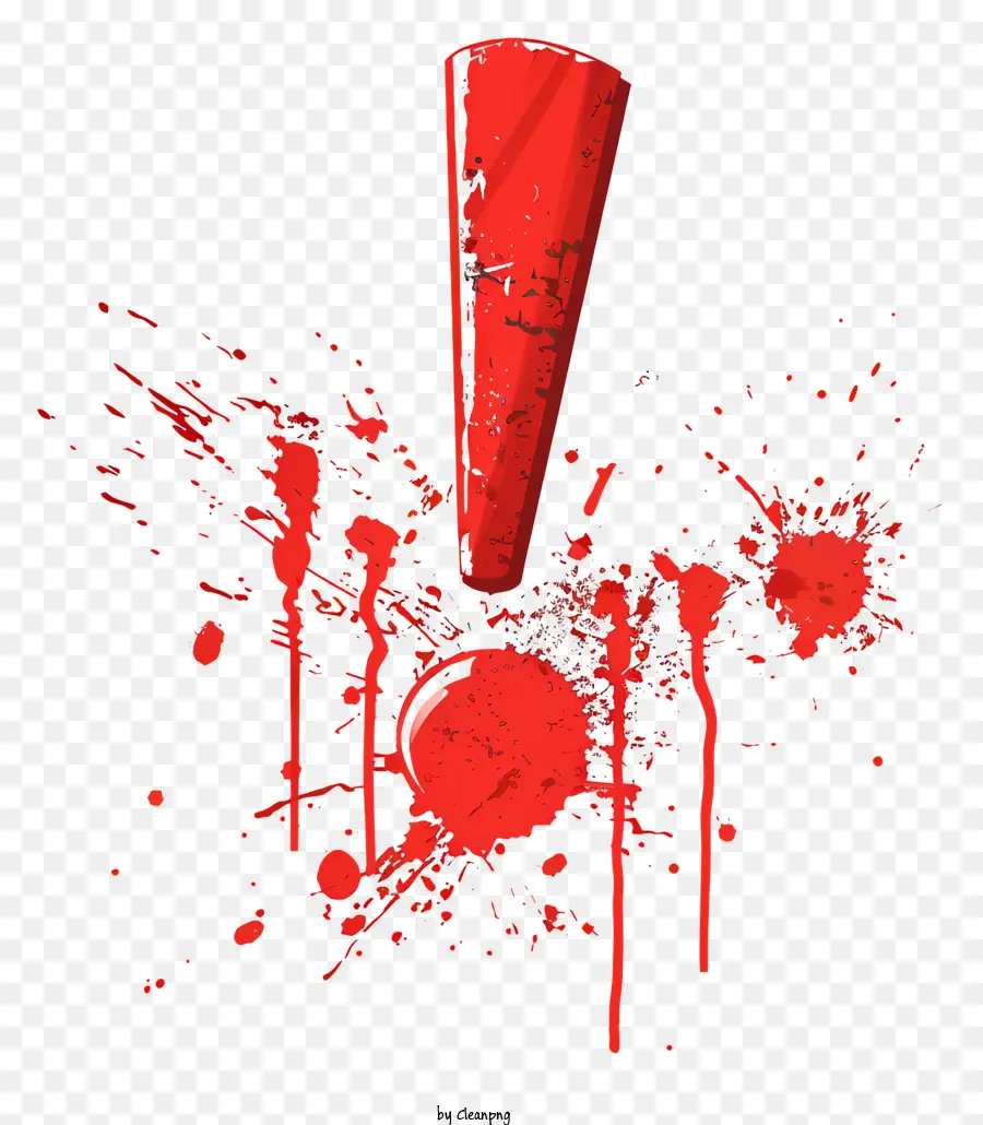 Exclamation，Point D'exclamation Rouge PNG