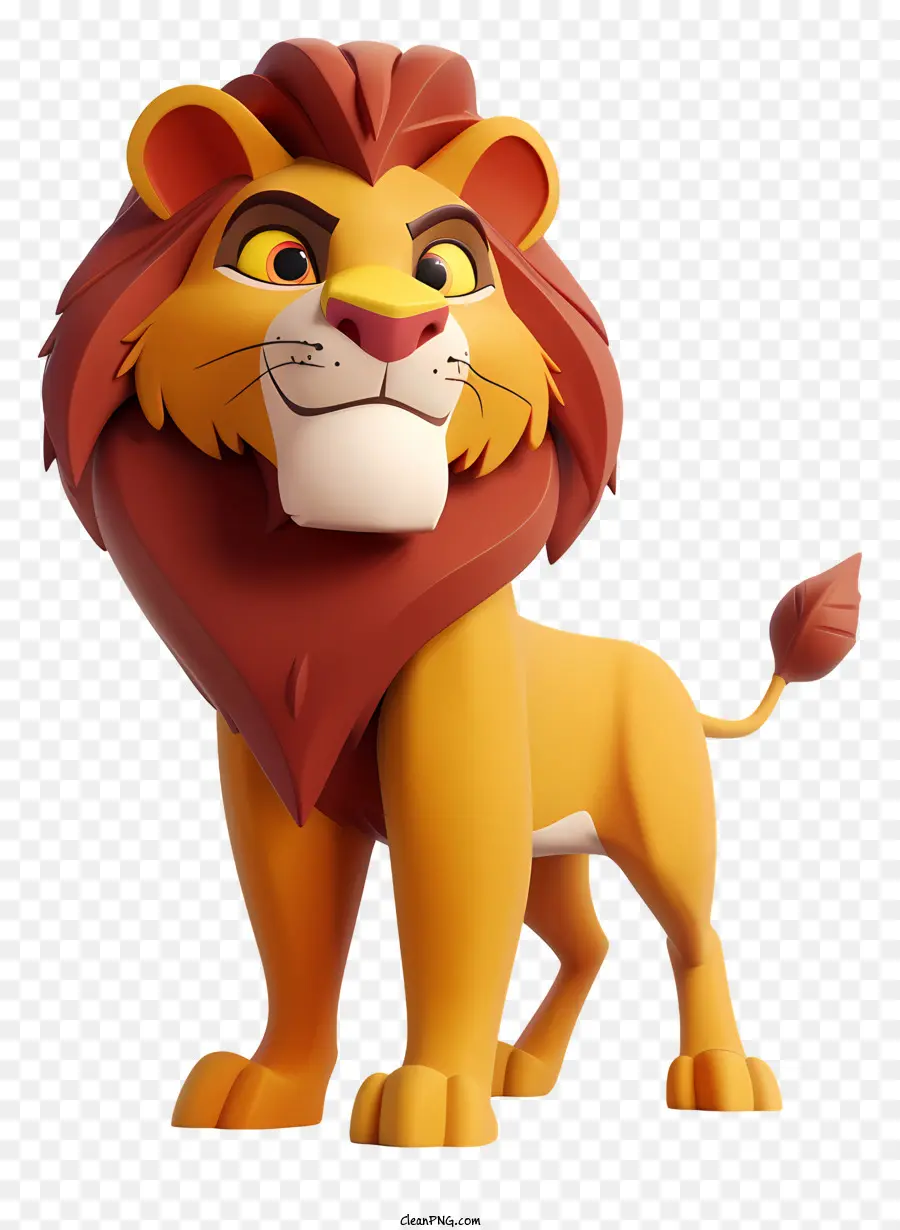 Roi Lion，Personnage De Lion De Dessins Animés PNG